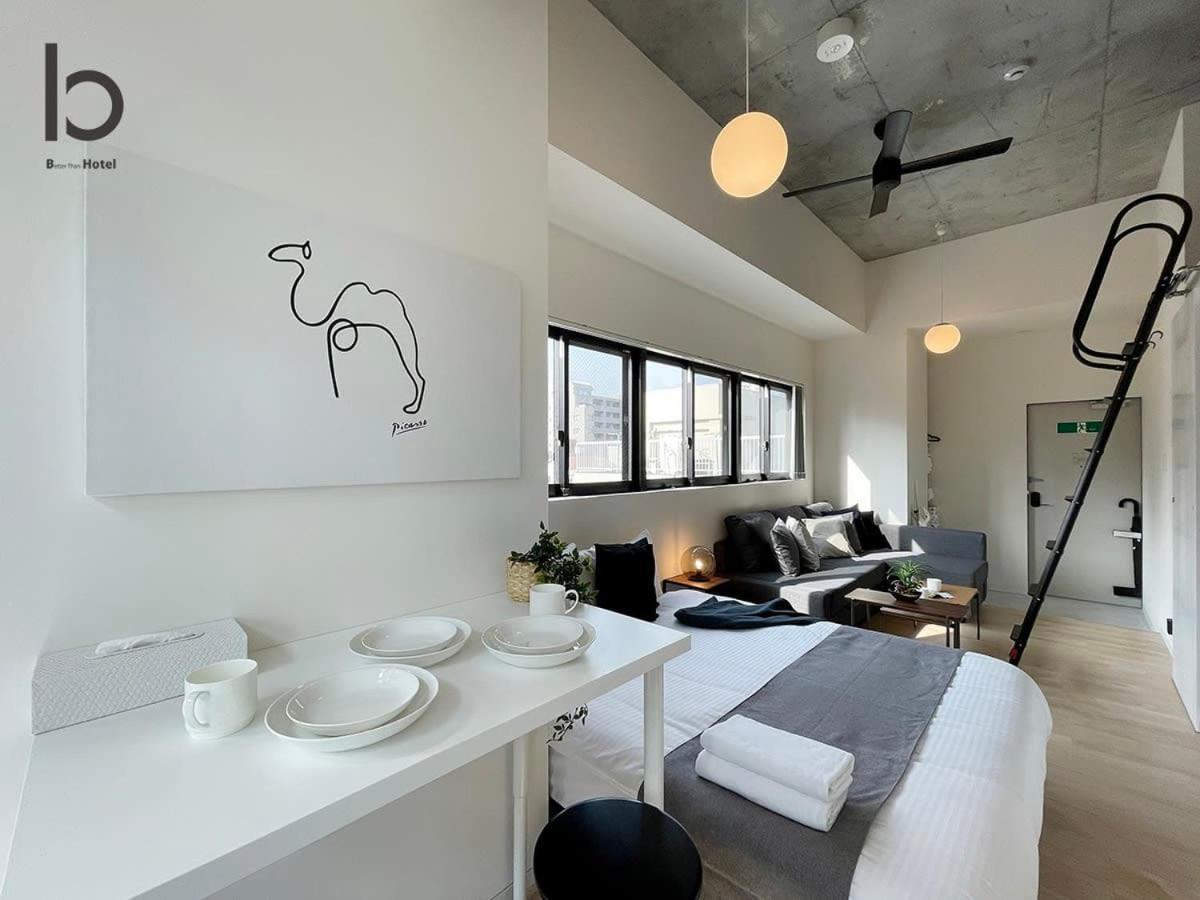 Bhotel Nekoyard - Bright Loft Studio 5 Min Walk To Peace Park & City Center Hiroshima Eksteriør bilde